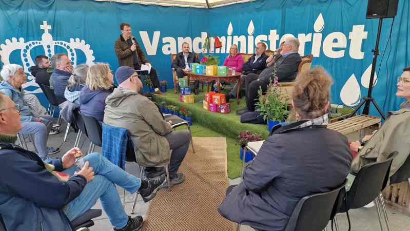 Vandministeriets telt til Naturmøde 2025