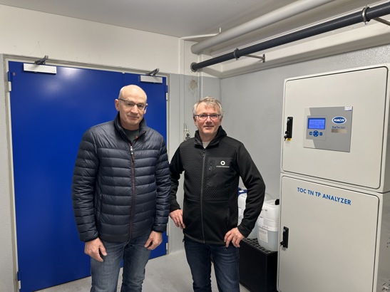 Forsyningschef René Hansen og Poul