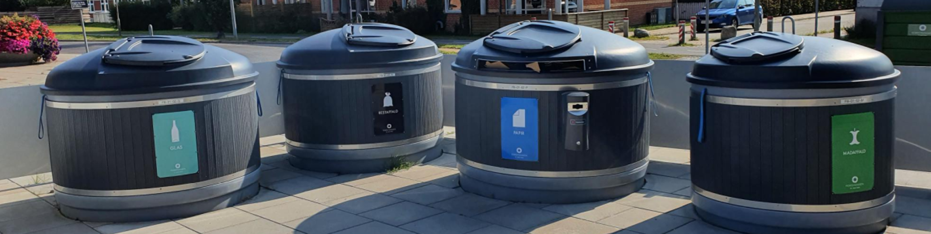 Nedgravet fællesløsninger på Vinkelvej i Frederikshavn