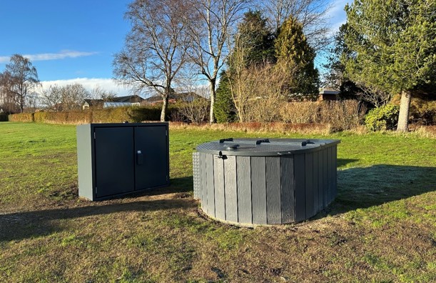 Nyrenoveret pumpestation i Dybvad