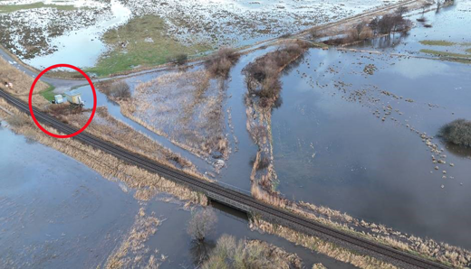 Oversvømmelser ved Elling Å Hovedpumpestation