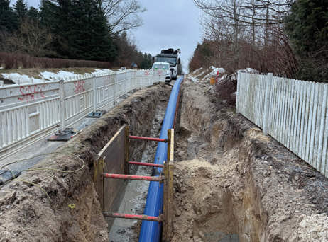 Underboring i Tolne januar 2026