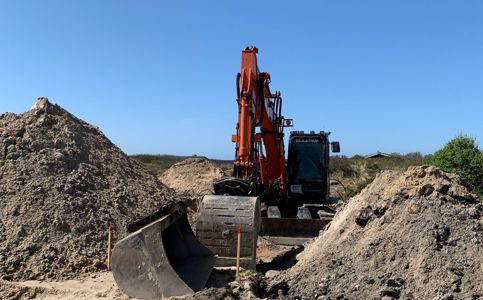 Udgravning til nybyg