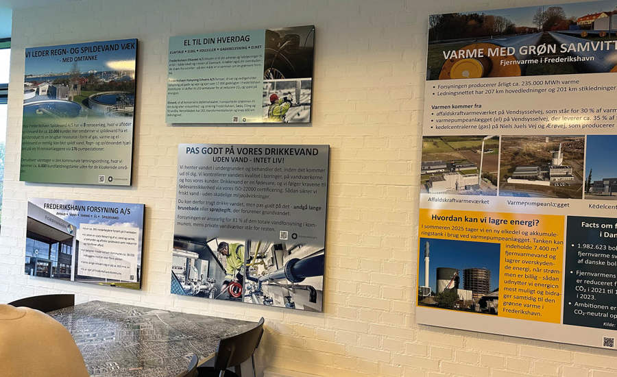 Gymnasiet og Forsyningen åbner ny læringsudstilling