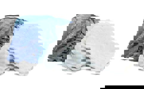 Håndklæder afleveret til tekstilaffald