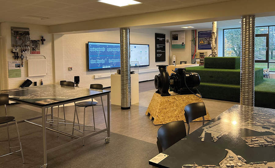 Gymnasiet og Forsyningen åbner ny læringsudstilling