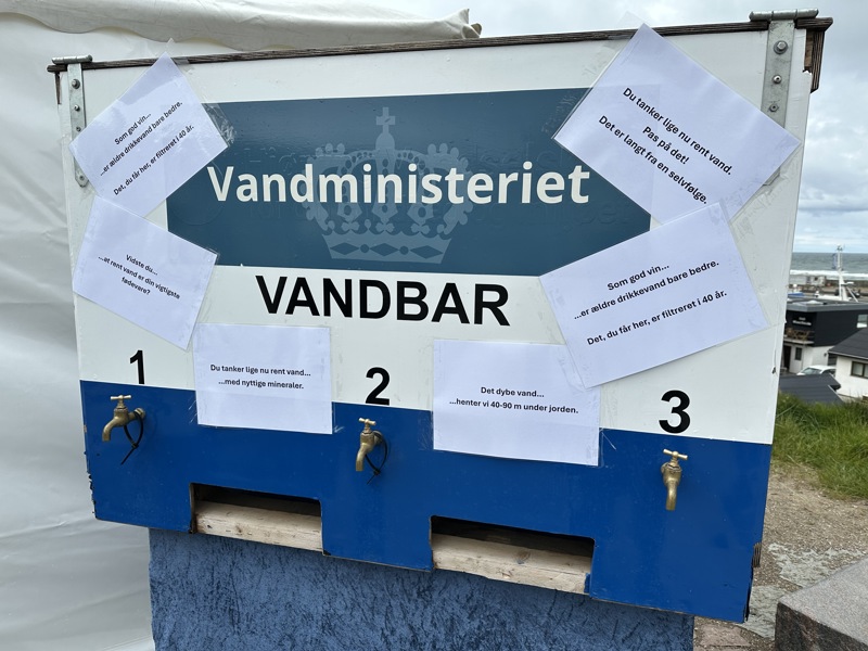 Vandministeriets telt til Naturmøde 2025