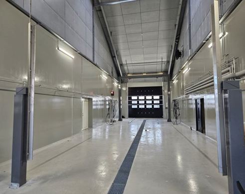 Vaskehal på Frederikshavn Ressourcecenter