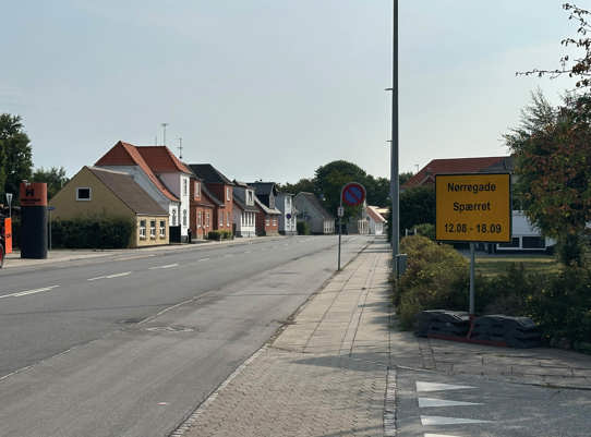 Forsyningen spærrer Nørregade i forbindelse med fjernvarmearbejde