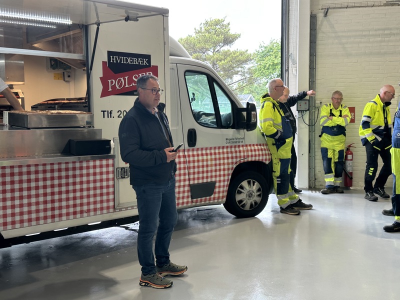 Claus Flensted fra Forsyningen takker for et godt samarbejde