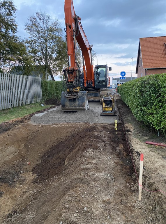 Separatkloakering, Toftevænget Separatkloakering, Toftevænget