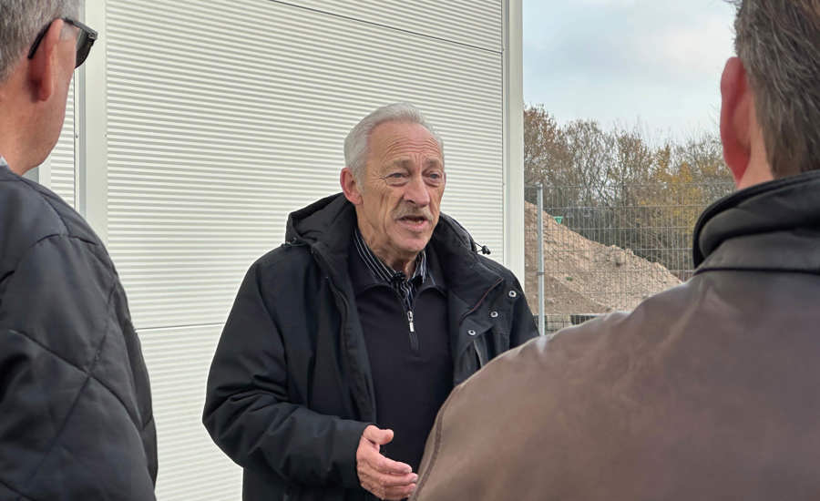 Bestyrelsesformand Erik Kyed Trolle indviede anlægget