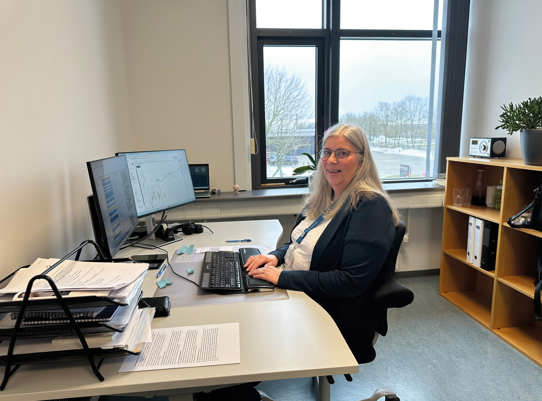 Pia Larsen, assistent hos Frederikshavn Spildevand