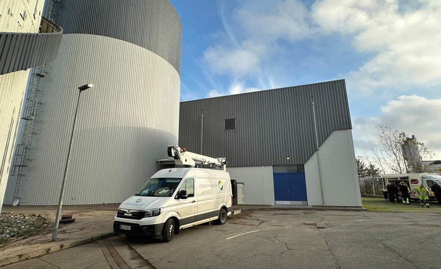 Den nye elkedel og akkumuleringstank på Vendsysselvej