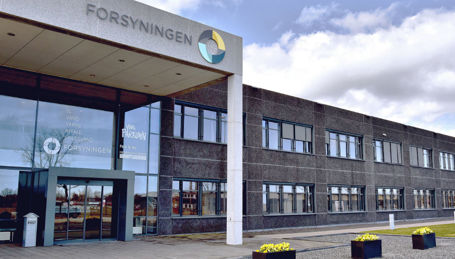 Forsyningens administrationsbygning på Knivholtvej