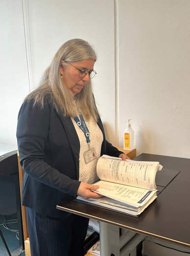 Pia Larsen, assistent hos Frederikshavn Spildevand